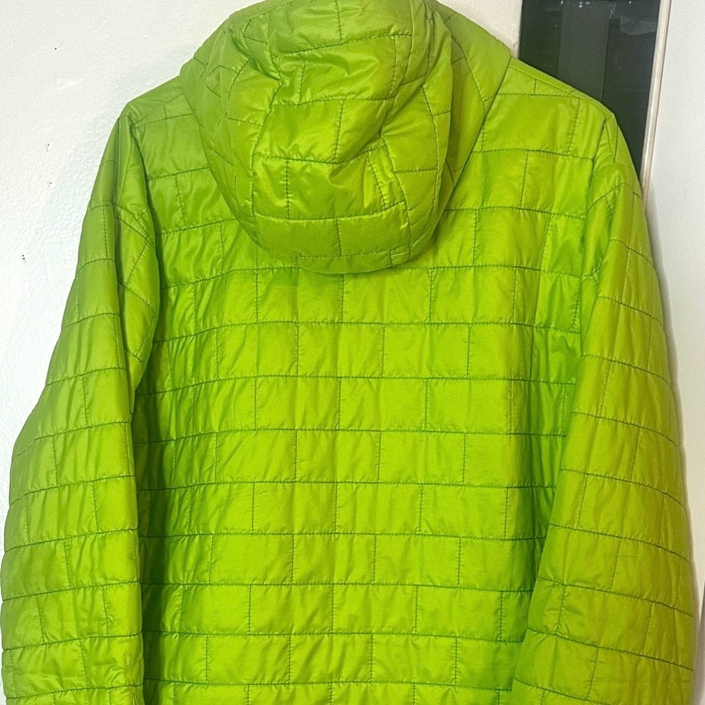 PATAGONIA MENS XL PEPPERGRASS GREEN NANO PUFF HOODY. PRIMALOFT FILL,STYLE 84222 - Picture 2 of 13